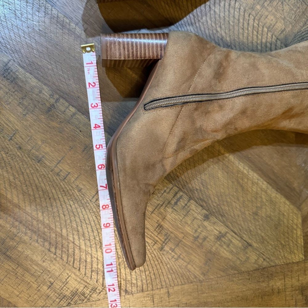 Candie’s Vintage Y2K Women’s Destiny Square Toe Chunky Heel Boots - Picture 4 of 14